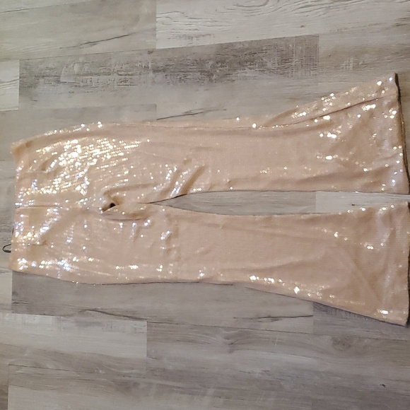 Fashion Nova Outshining Sequin Flare Pant - Picture 7 of 9